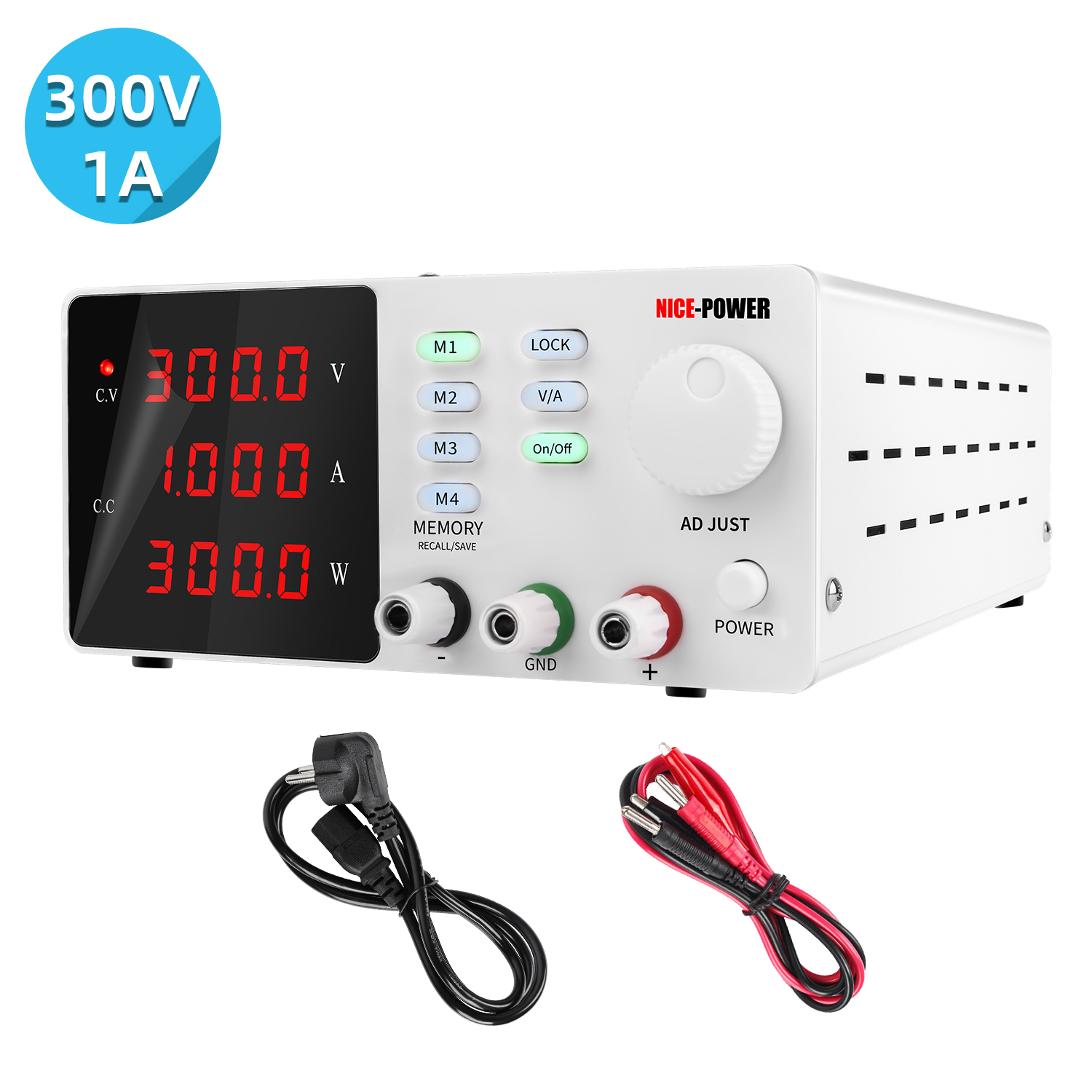 NICE-POWER SPPS-S3001 300V 1A  - огляд і ціна Switching Dc Power Supply 300V 1A
